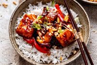 30-Minute Teriyaki Salmon Stir-Fry with Veggies
