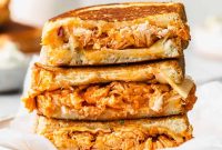 Buffalo Chicken Grilled Cheese Sandwich Recipe