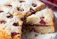 Vegan Raspberry Bakewell Cake Recipe — Almond Jam Sponge Delight
