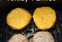 Crispy Air Fryer Frozen Turkey Patties in 12–15 Minutes