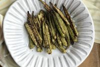 Roasted Za’atar Okra — Crispy Oven-Baked Mediterranean Okra