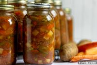 Canning Vegetable Soup at Home: Step-by-Step Guide
