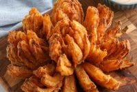 Crispy Air Fryer Bloomin’ Onion Recipe for Game Day