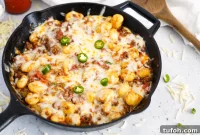 Skillet Taco Gnocchi: Quick One-Pan Tex-Mex Gnocchi Dinner