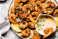 Grilled Blackened Shrimp with Zesty Cajun Seasoning