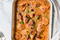 Oven-Baked Tandoori Chicken Curry Recipe