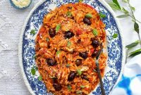 Slow Cooker Greek Chicken with Lemon-Orzo Recipe