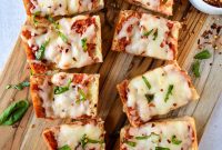 Crispy French Bread Pizza Made in the Air Fryer