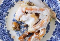 Flaky Apple Cinnamon Rolls with Brown Sugar Glaze
