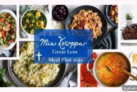 2022 Great Lent Meal Planner: Weekly Menu and Recipes