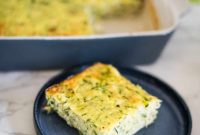 Keto Zucchini Slice Recipe: Low-Carb Savory Zucchini Bake