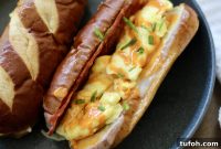 Pretzel Bun Breakfast Sandwich with Egg, Cheese & Bacon
