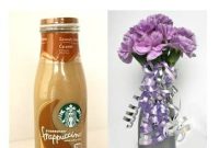 Turn an Old Bottle into a Sparkling Silver Glitter Vase DIY Tutorial
