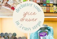 Smart Spice Organization: Tips to Declutter Your Kitchen Cabinet