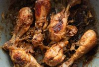 Caramelized Onion Roast Chicken with Garlic and Herbs
