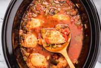 Slow Cooker Chicken Cacciatore Recipe for Tender, Saucy Chicken