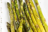 Crispy Oven-Roasted Asparagus with Garlic and Lemon