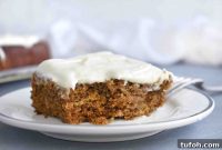 Gingerbread Sheet Cake with Lemon Cream Cheese Frosting