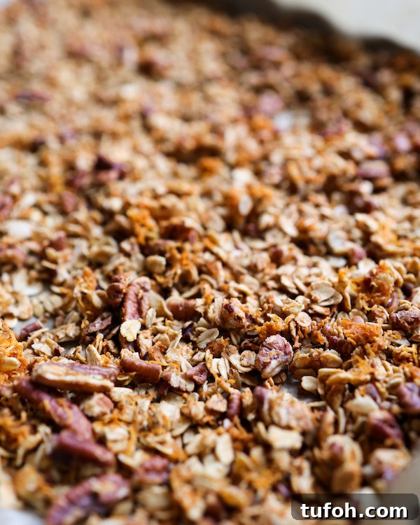 Sweet Potato Granola Recipe: Crunchy Fall Breakfast Idea 3 Sweet Potato Granola