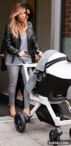 Kim Kardashian's Post-Baby Style: Chic Outfit Ideas for New Moms 3 Kim Kardashian Post Baby Look