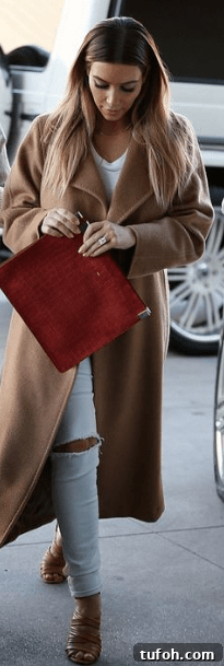 Kim Kardashian's Post-Baby Style: Chic Outfit Ideas for New Moms 4 Kim Kardashian Post Baby Looks