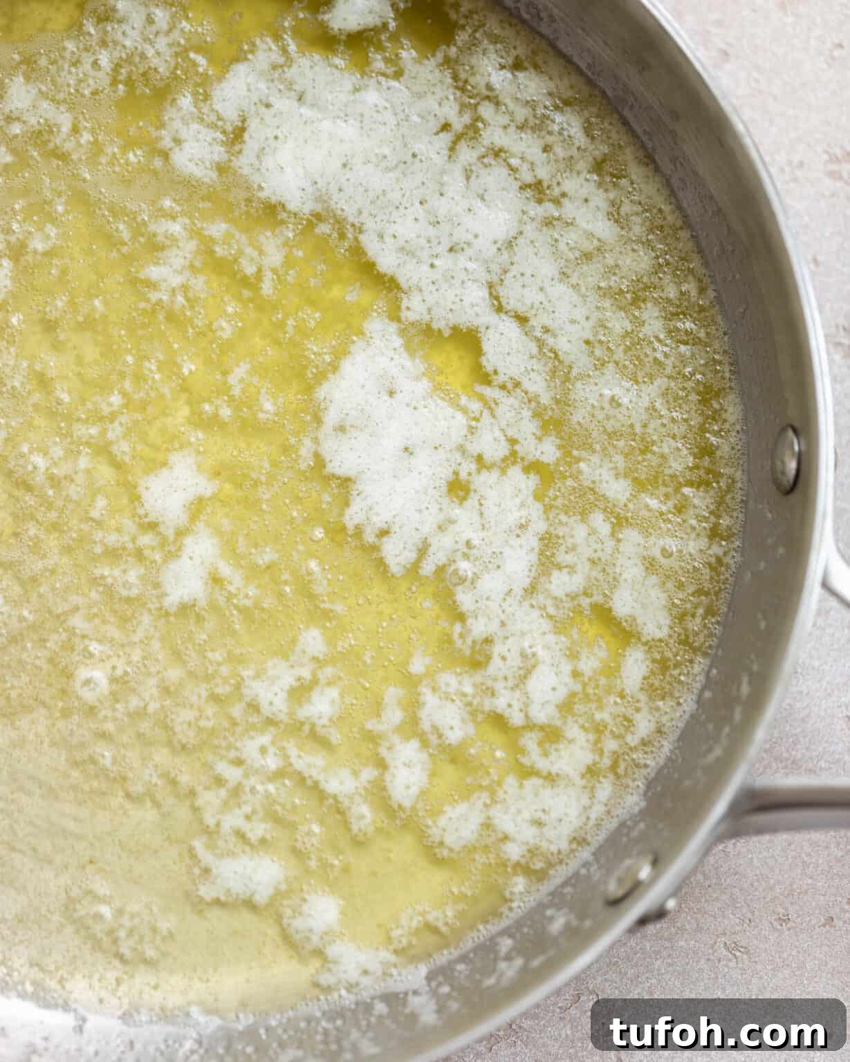 Master Brown Butter: Step-by-Step Guide for Nutty, Aromatic Finish 5 melted butter in a pan