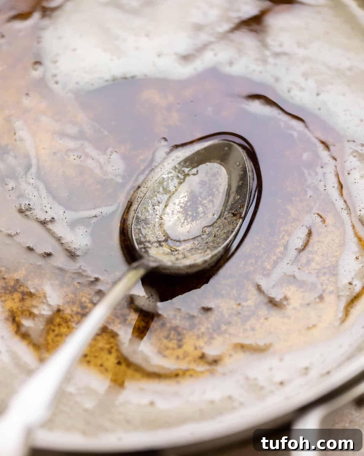 Master Brown Butter: Step-by-Step Guide for Nutty, Aromatic Finish 6 brown butter in a pan with a spoon
