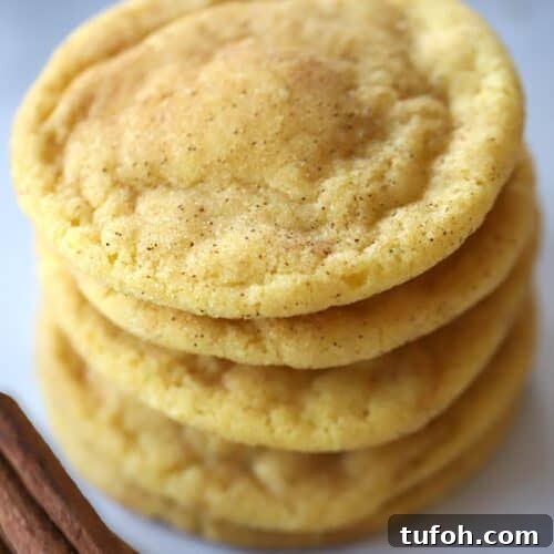 Soft and chewy einkorn Snickerdoodles.