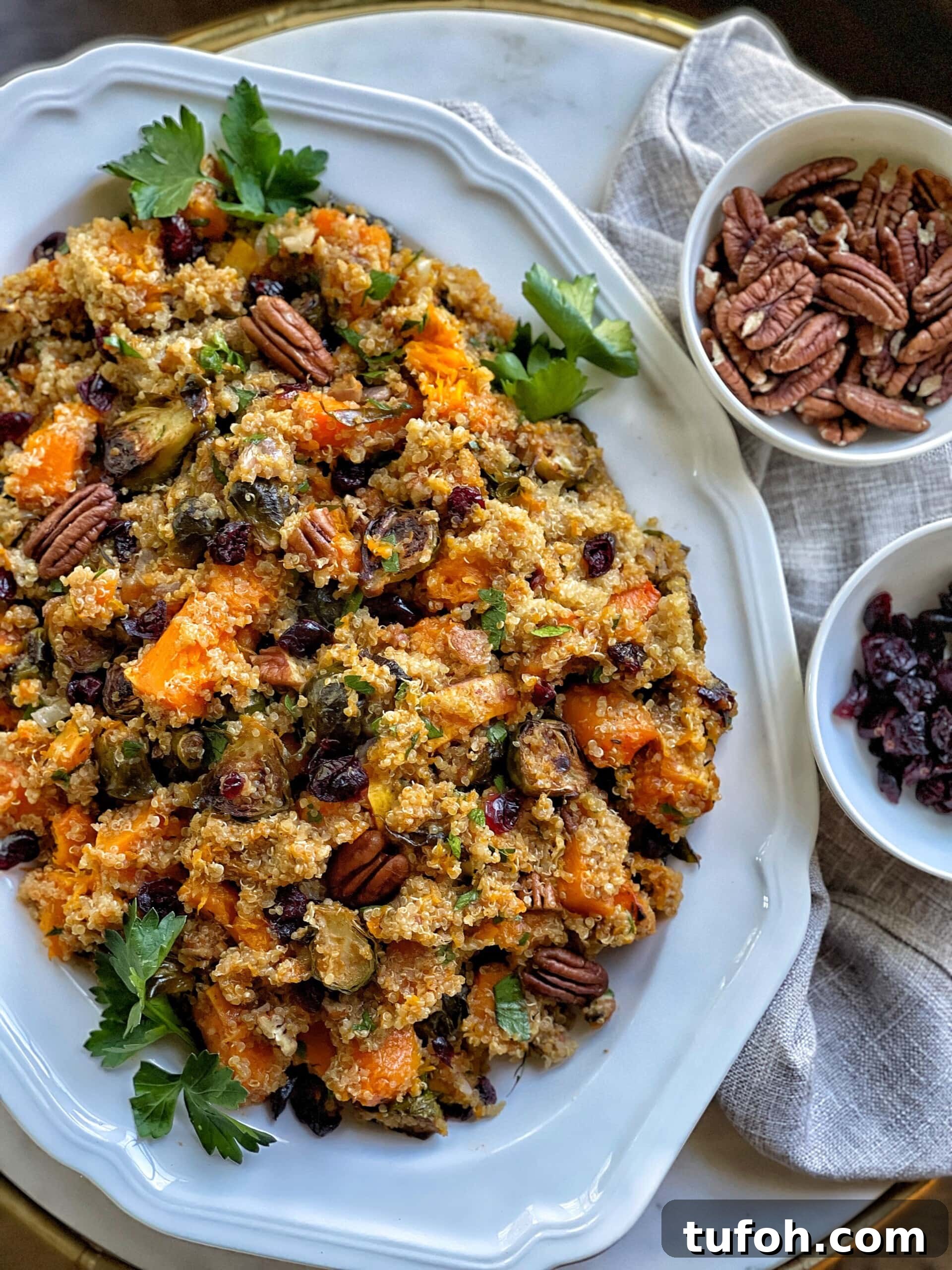 autumn quinoa salad