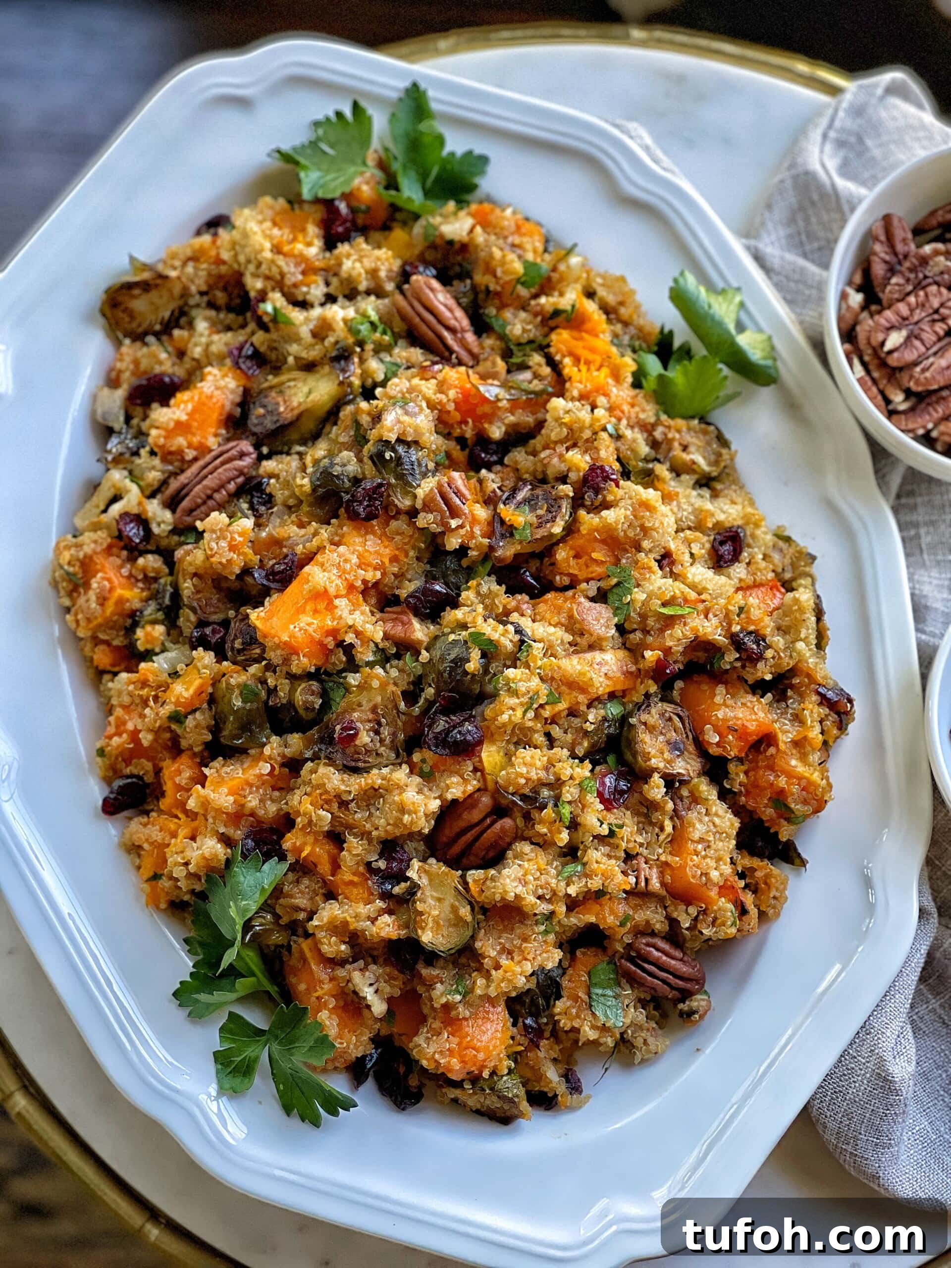 autumn quinoa salad