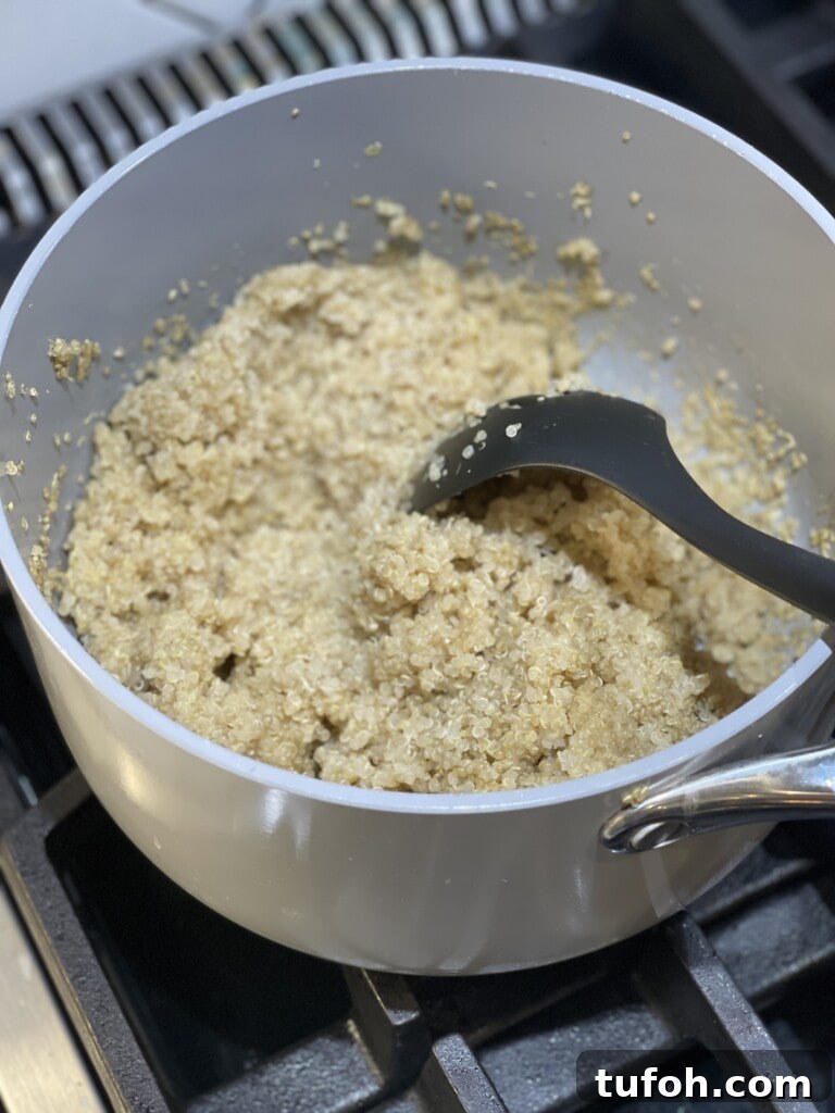 autumn quinoa salad