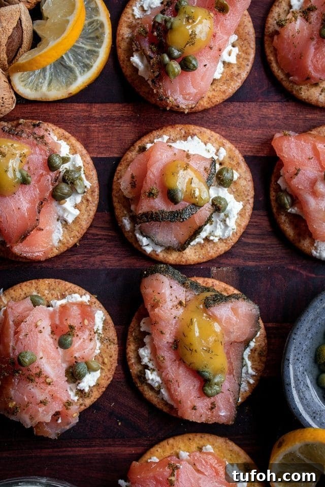 Smoked Salmon & Goat Cheese Crostini: Elegant Appetizer Recipe 2 Smoked Salmon Goat Cheese Appetizers
