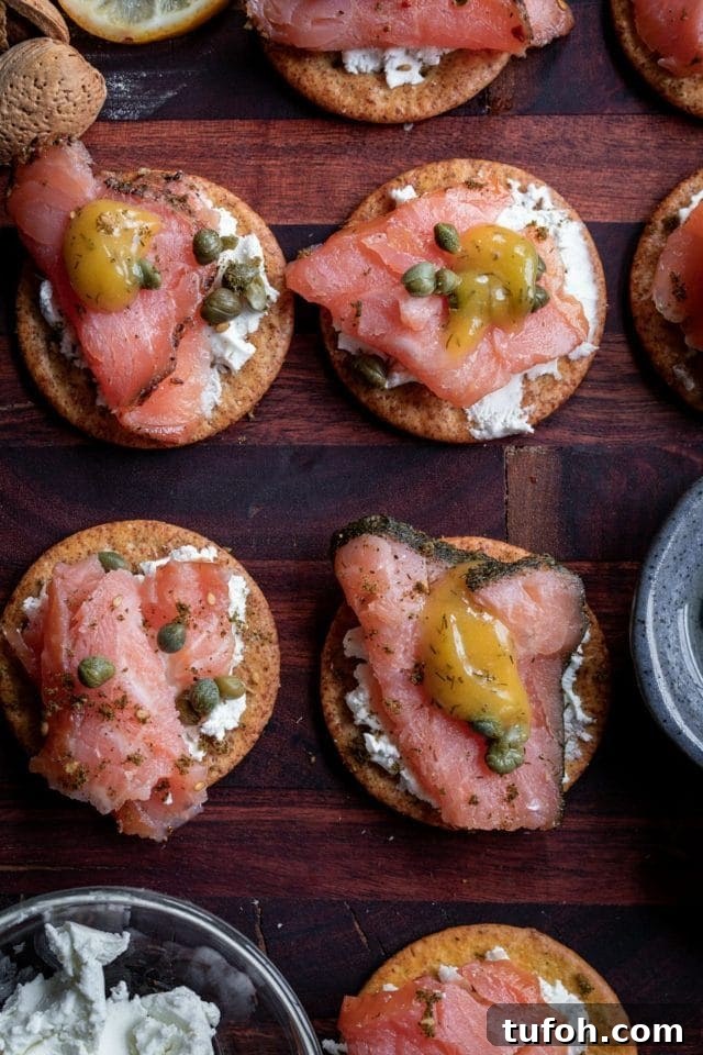 Smoked Salmon & Goat Cheese Crostini: Elegant Appetizer Recipe 5 Smoked Salmon Goat Cheese Appetizers
