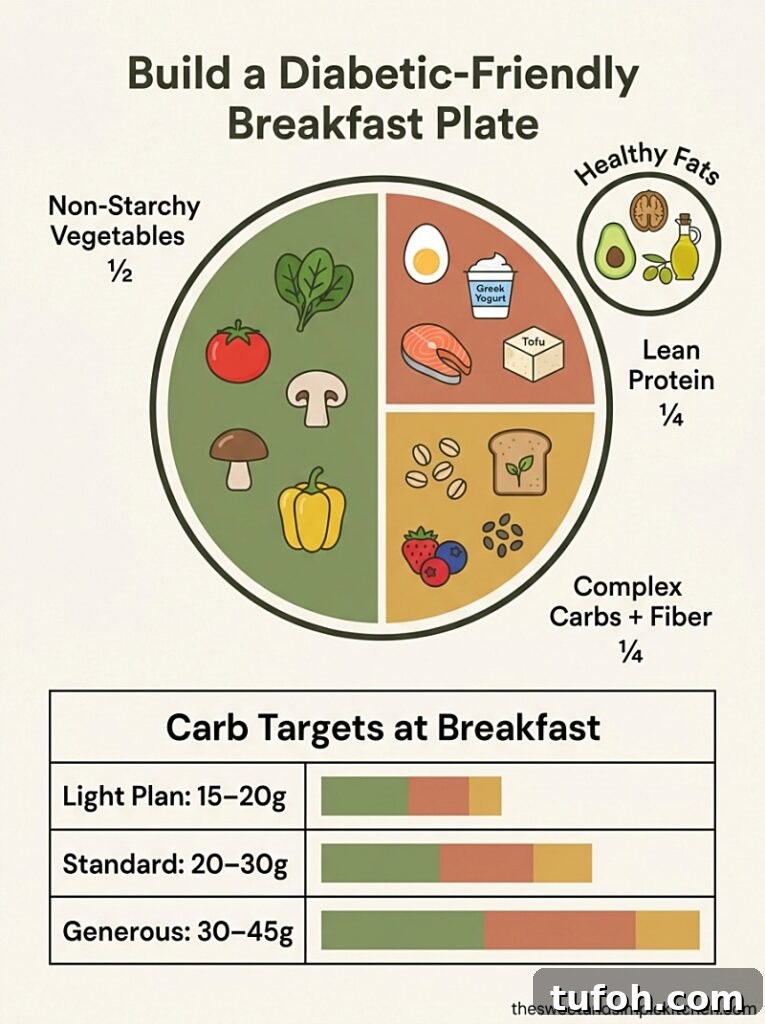 20 Diabetic Breakfast Recipes for Stable Blood Sugar (2026) 2 Build a Diabetic-Friendly Breakfast Plate
