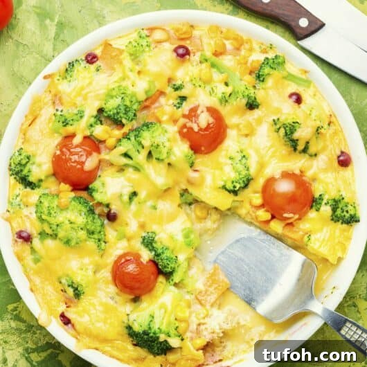 Overnight Breakfast Pie