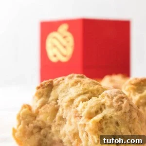 apple biscuits with apples in the back
