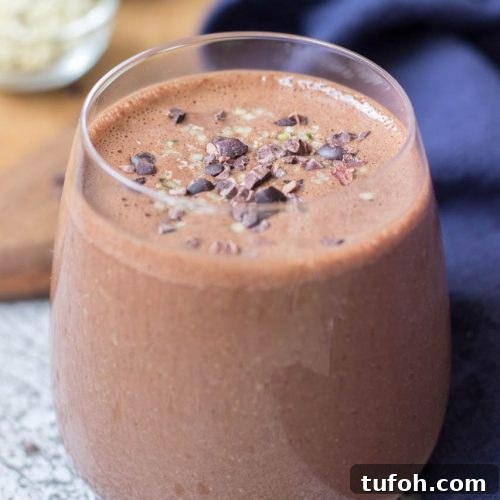 Chocolate Peanut Butter Smoothie