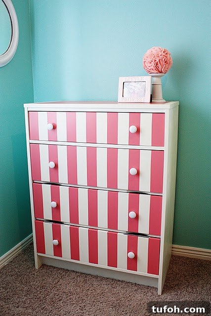 stripped rehab dresser