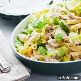 Chicken Caesar Pasta Salad