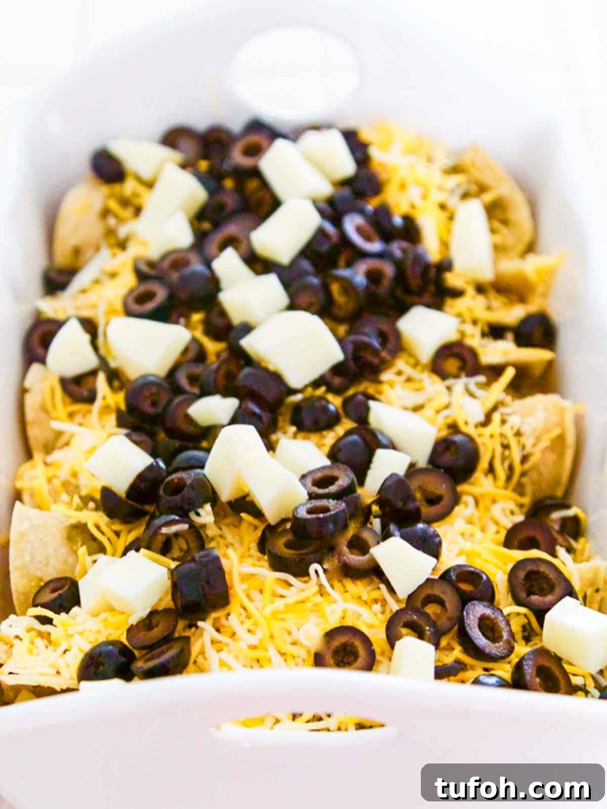 Cheesy Chicken Enchilada Casserole Recipe for Family Dinner 6 img 1356 5