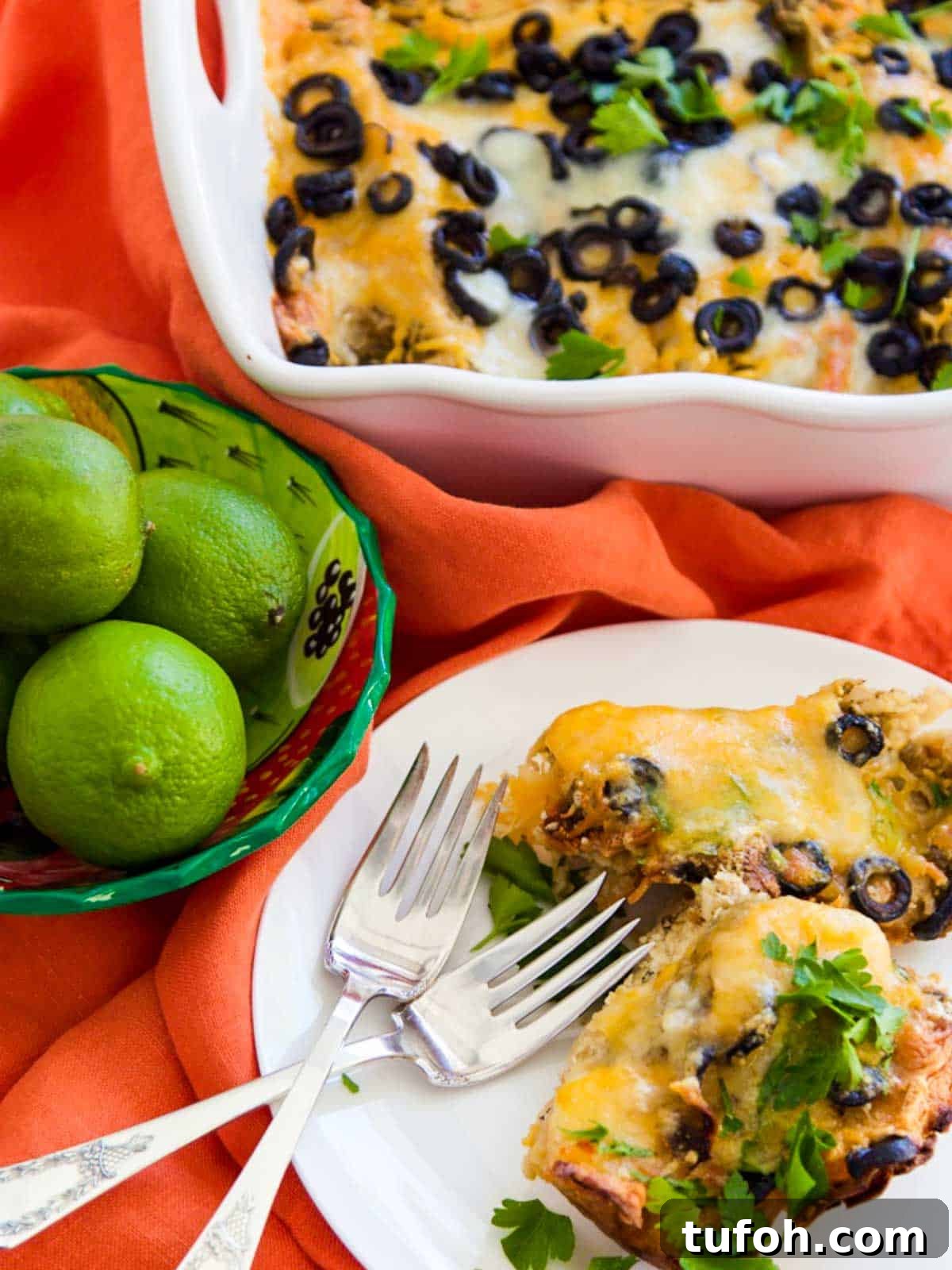 Cheesy Chicken Enchilada Casserole Recipe for Family Dinner 9 img 1356 8