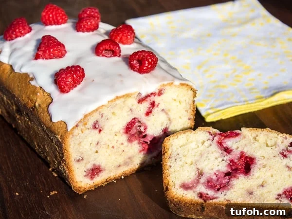 Moist Raspberry Lemon Loaf with Zesty Lemon Glaze 5 Raspberry Lemon Loaf-3