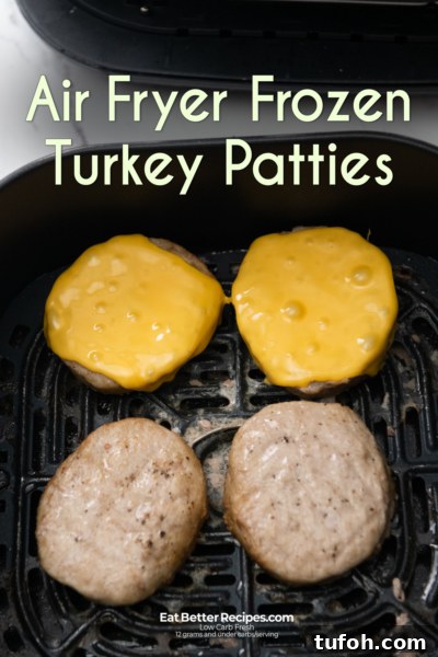 Crispy Air Fryer Frozen Turkey Patties in 12–15 Minutes 2 Air Fryer Frozen Turkey Patties