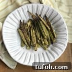 Roasted Za’atar Okra — Crispy Oven-Baked Mediterranean Okra 2 roasted za'atar okra