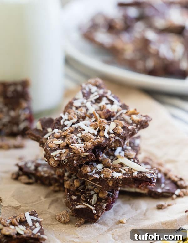 Chocolate Granola Bark