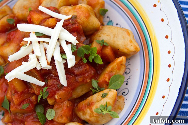 Eggplant and Potato Gnocchi with Chunky Tomato-Eggplant Sauce 6 img 15478 5