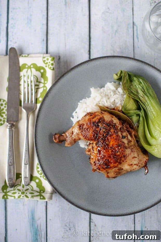 Filipino-style Braised Chicken with Cranberry Adobo Sauce | Kitchen Confidante | Adobo img 15575 3