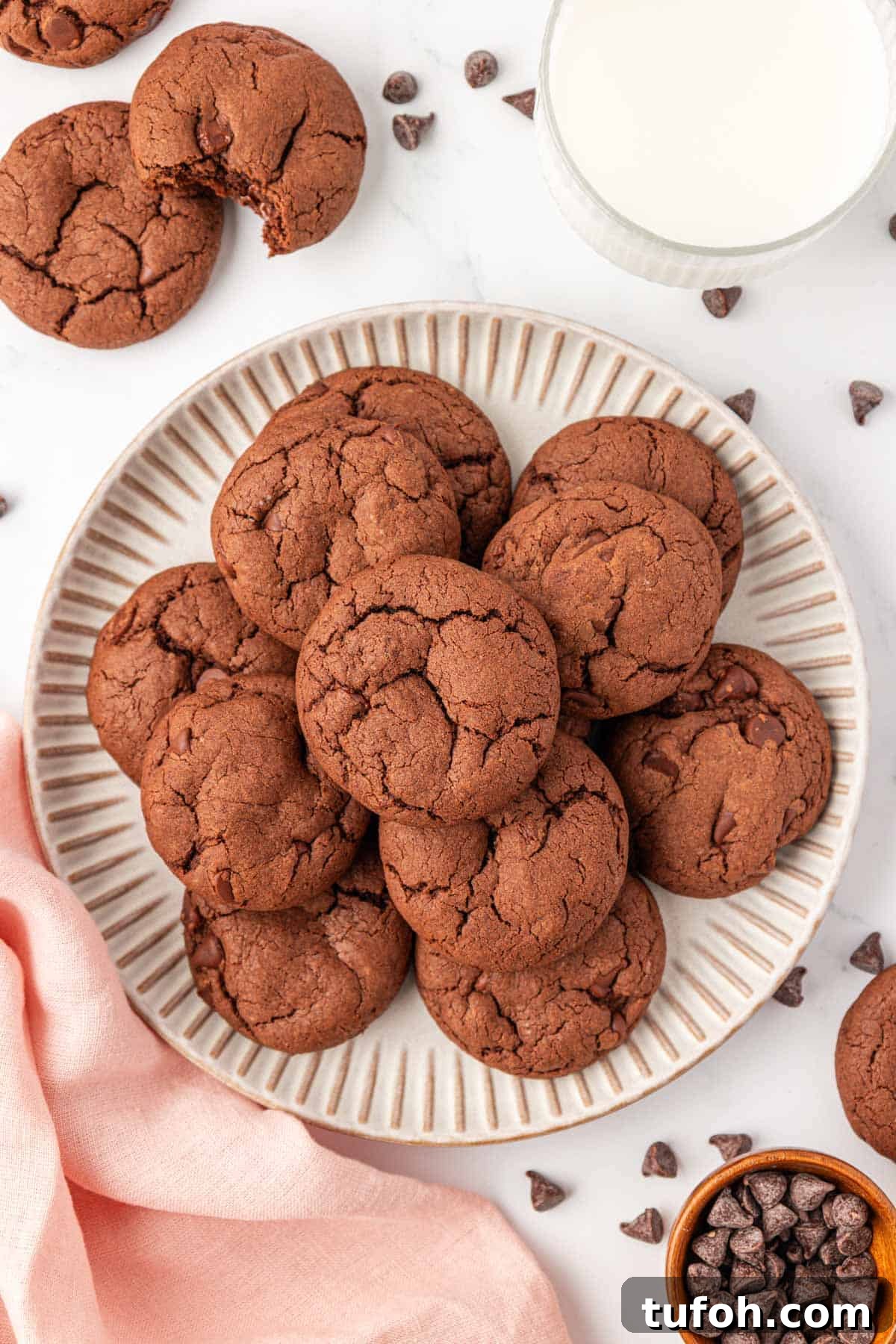 chocolate cake mix cookies