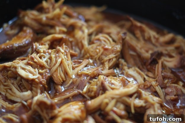 Slow-Cooker BBQ Chicken with Tangy Italian Dressing 2 Crockpot Zesty Italian BBQ Chicken