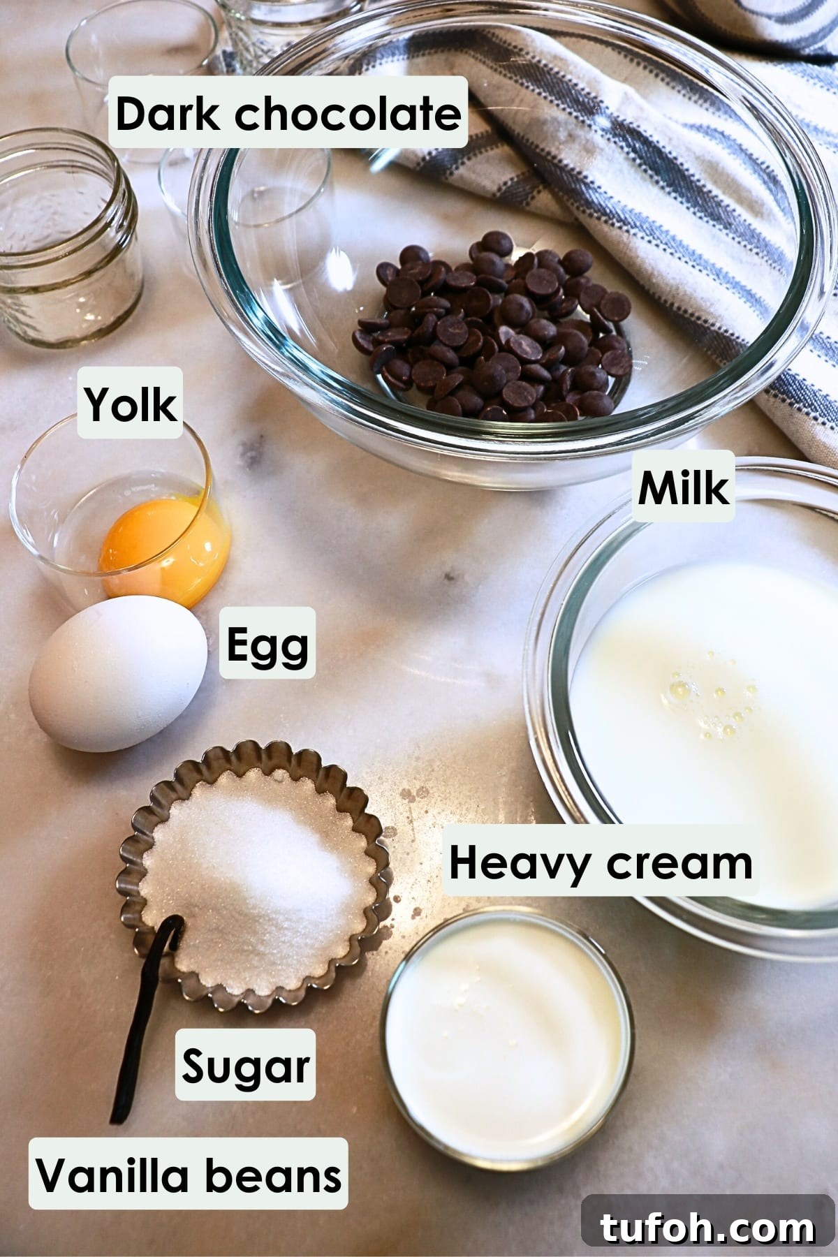 Decadent Baked Chocolate Pudding Recipe for Chocolate Lovers 5 ingredients to make baked chocolate pudding